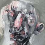 portrét smrti /portrait of death/ 50x40