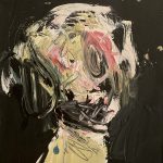portrét smrti /portrait of death/ 50x40