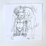 korona denník - karantéma /corona diary - quarantheme/ nonsense 30x30