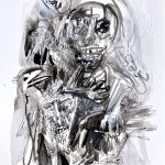 parížska kresba /paris drawing/ III. 42x30